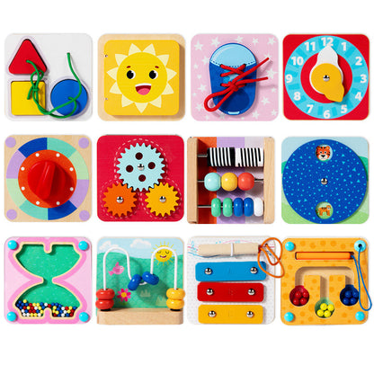 Montessori Wooden Magnets for Cognitive Learning