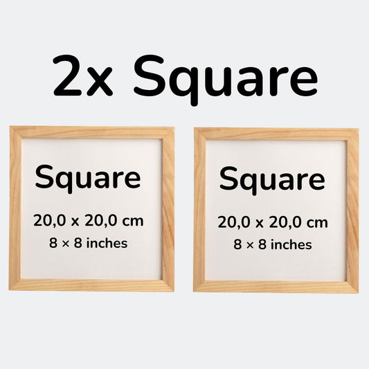2x Square - Small