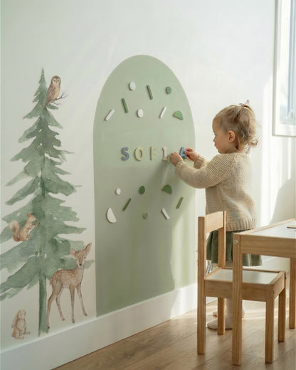 Woodland Montessori Magnetic Play Corner Set