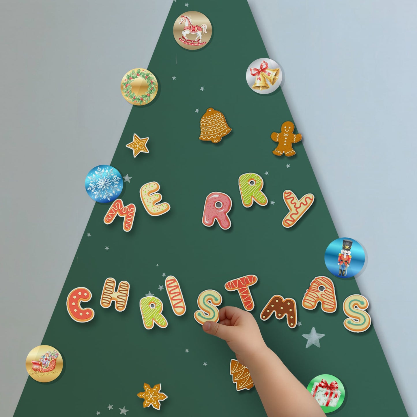 Christmas Universe Magnetic Play Wall