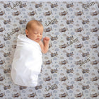 Personaliseerde Babydeken met Vliegtuig Ontwerp – Aanpassingsnaamdeken voor Jongens – Zachte Vacht Babykamer Throw – Geboortegeschenk, Babyshower Present