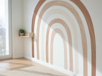 Boho Rainbow Montessori Magnetic  Play Corner Set