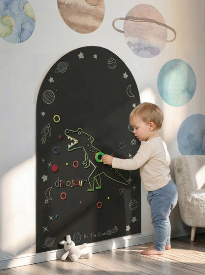 Space Explorer Magnetic Play & Learn Wall