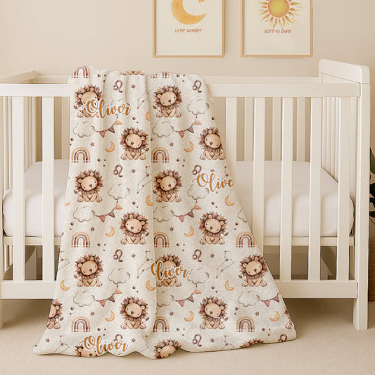 Personaliseerde Babydeken met Vliegtuig Ontwerp – Aanpassingsnaamdeken voor Jongens – Zachte Vacht Babykamer Throw – Geboortegeschenk, Babyshower Present