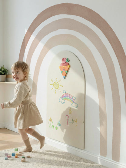 Oat Beige Minimal Magnetic Wall