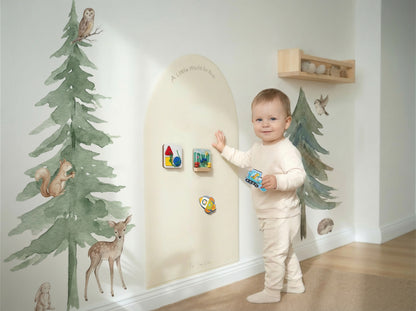 Woodland Magnetic Playwall Set