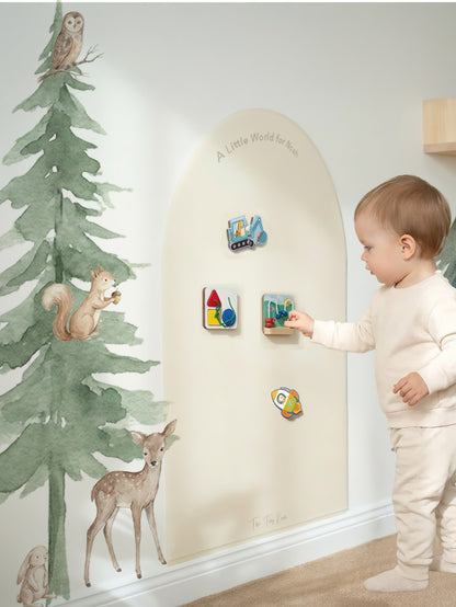 Woodland Magnetic Playwall Set