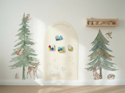 Woodland Magnetic Playwall Set