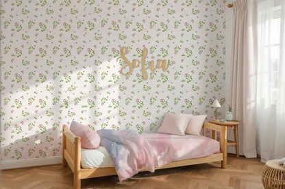 Floral Personalized Kids Bedding Set – Toddler & Junior Sizes
