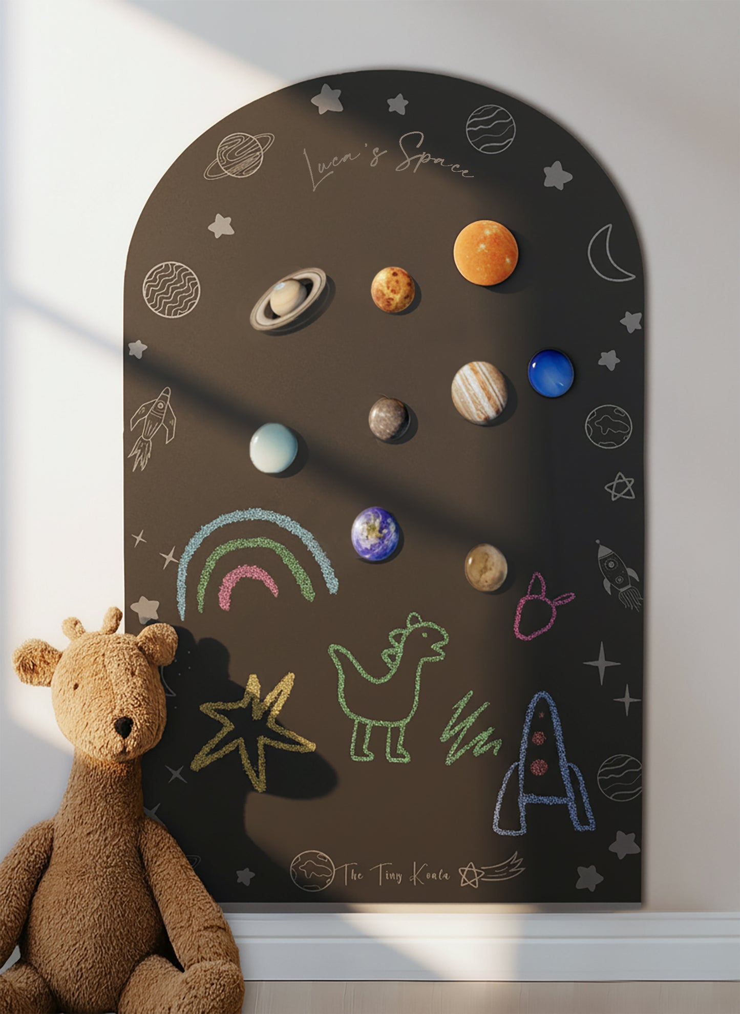 Space Explorer Magnetic Play & Learn Wall