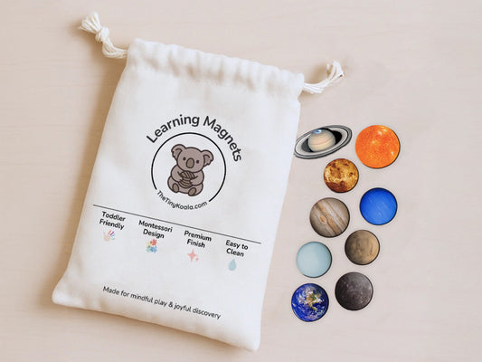 Space Learning Magnet Cards
