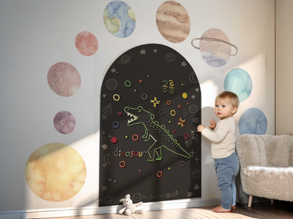 Space Explorer Magnetic Play & Learn Wall