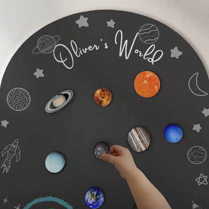 Space Universe Magnetic Play Wall
