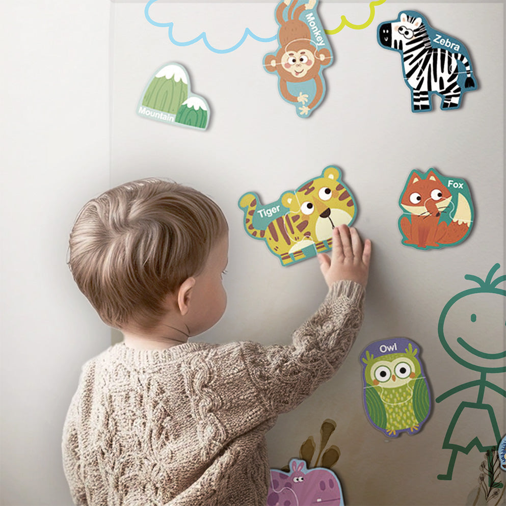 Safari Magnetic Play Wall