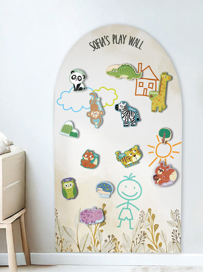 Safari Magnetic Play Wall