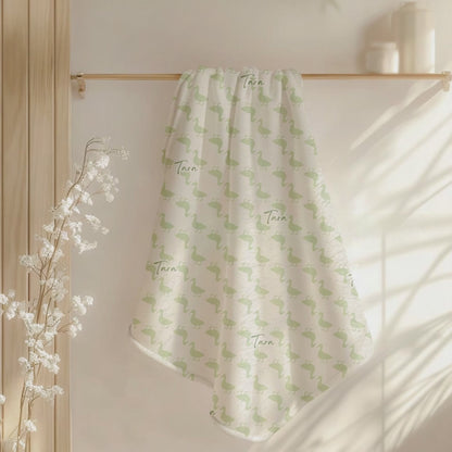 Duck Dreams Personalized Baby Blanket
