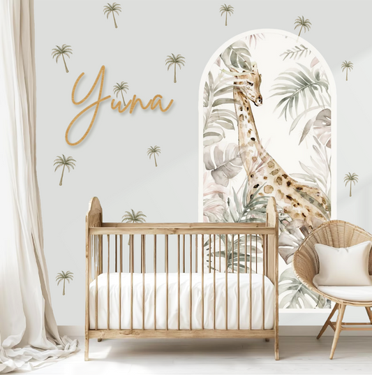Dream Portal Sticker – Safari Arch Wall Decal