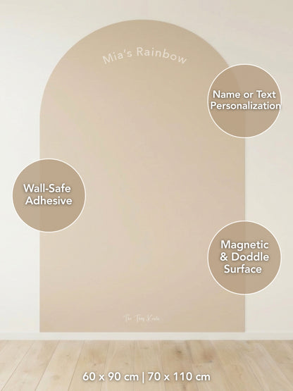 Boho Rainbow Montessori Magnetic  Play Corner Set