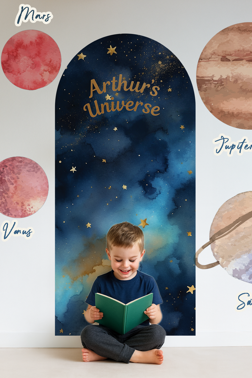 Dream Portal Sticker – Space Universe Stars Wall Decal