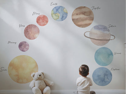 Space Explorer Magnetic Play & Learn Wall