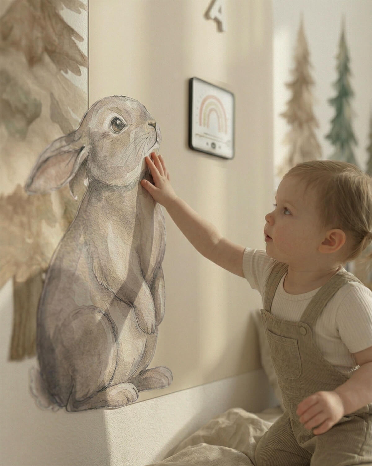 Forest Bunny Magnetic Storywall